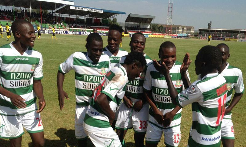 Nzoia United players