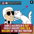 Karl Lagerfeld's Cat Could Inherit Sh19.6billion of His Fortune