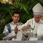 Pope Francis officiates at a mass at the centuries-old Cathedral Basilica of Santa Maria la Antigua in Panama City on January 26, 2019 during a global youth gathering