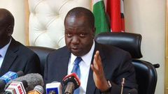 Matiang'i meets with Luo Nyanza MPs over development projects promised by President Kenyatta
