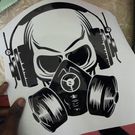 Graphic on the terrorist car