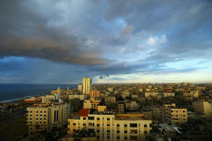 The Italians took refuge in a United Nations building in Gaza City