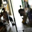 A patient with cholera symptoms receives medical attention at the health center of Les Anglais, in Les Cayes in the southwest of Haiti on October 16, 2016