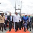 President Uhuru Kenyatta received in Masii for the launch of NIIMS registration (PSCU)