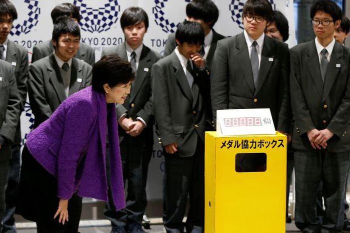 Tokyo mobiles-to-medals campaign