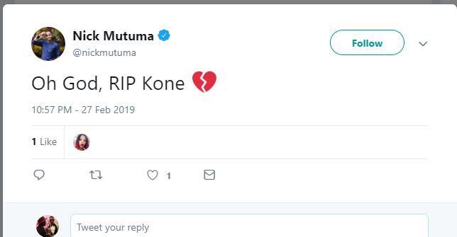 Actor Kone Naouhoum is dead