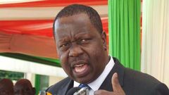 The Cabinet Secretary (CS) for Education Dr Fred Matiang’i has defended stoppage of school based university programmes.