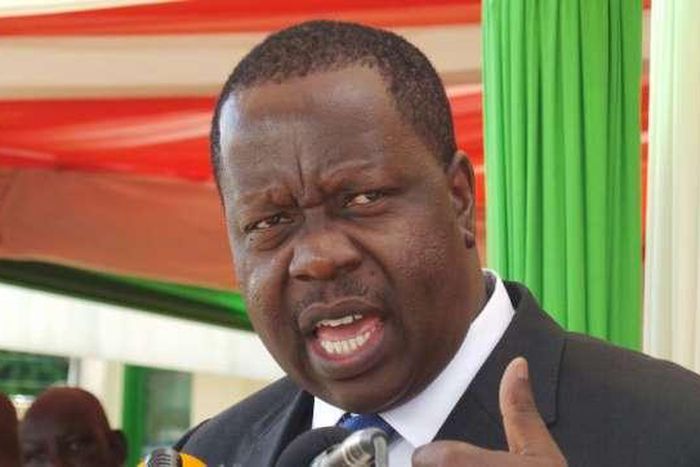 The Cabinet Secretary (CS) for Education Dr Fred Matiang’i has defended stoppage of school based university programmes.