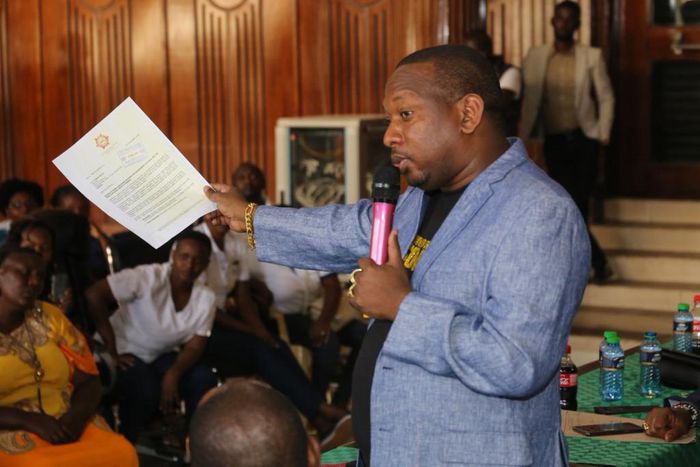 Nairobi Governor Mike Sonko during a past public function (Twitter)
