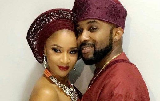 Banky W and Adesua Etomi.