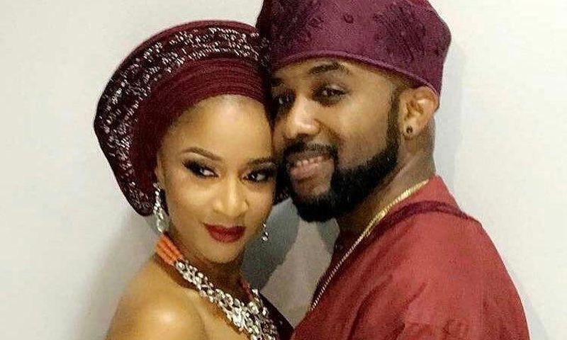 Banky W and Adesua Etomi.