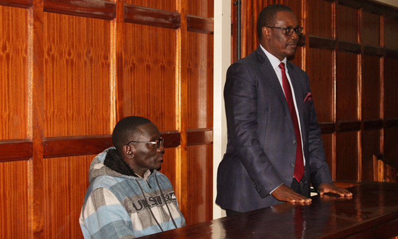 Former Nairobi Governor Evans Kidero in court (Twitter)