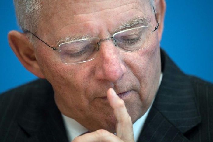 German Finance Minister Wolfgang Schaeuble was extremely unpopular in Greece during the country's crippling debt crisis
