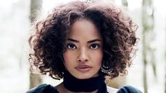 Malaika on the cover of Harper’s Bazaar