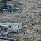 Aerial view of the extensive damage caused by mudslides as a result of heavy rains, in Mocoa, Putumayo department, Colombia on April 3, 2017