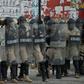 Haitian police confront demonstrators protesting the election of Jovenel Moise as new president of Haiti in Port-au-Prince