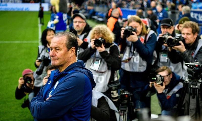 Schalke's head coach Huub Stevens got off to a losing start in his third stint at the Royal Blues