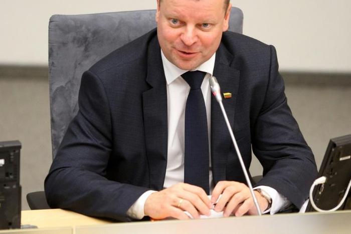 Surveys show that Skvernelis is more popular in rural areas but has little support in the capital Vilnius