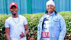 DK Kwenye Beat (right) and HopeKid