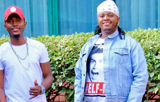 DK Kwenye Beat (right) and HopeKid