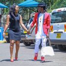 Bahati and his wife Diana Marua