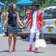 Bahati and his 'prayer partner'