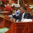 National Assembly Speaker Justin Muturi chairs the Committee on Appointments during the vetting of Education CS George Magoha (Twitter)