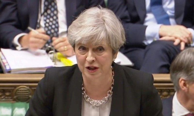 Theresa May is seeking a stronger negotiating hand for tough Brexit talks
