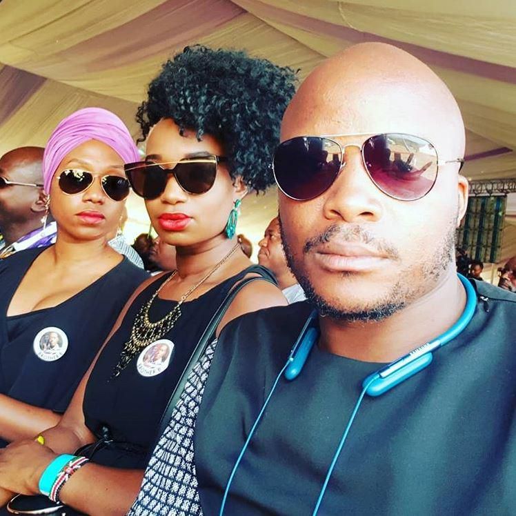 Celebrities and High profile guests who attended Bruce Odhiambo’s funeral