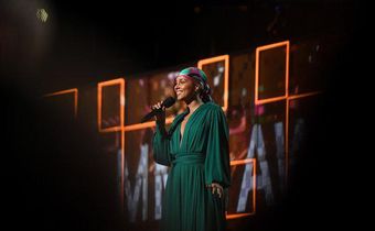 At the Grammys, messages of hope prevail