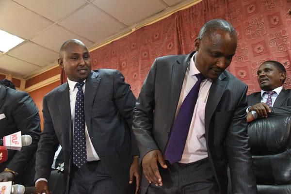 NASA MPs protest DP Ruto's actions against chiefs over ongoing drought