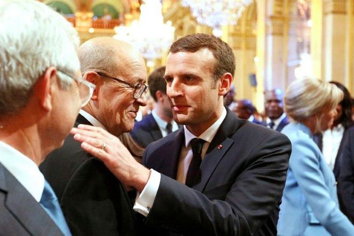 Emmanuel Macron has kept Jean-Yves Le Drian as one of the few members of the outgoing government