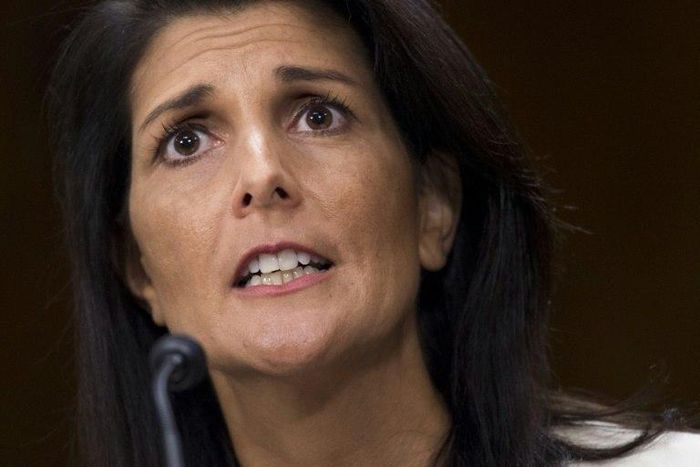 Nikki Haley, US ambassador to the United Nations, says President Donald Trump will press Chinese leader Xi Jinping in talks next week to crack down on North Korea weapons programs