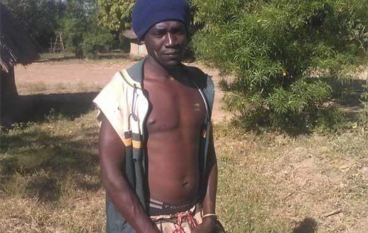 Kenyan fisherman Ben Wandera during an interview (Nation)