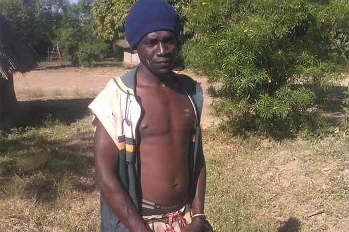 Kenyan fisherman Ben Wandera during an interview (Nation)