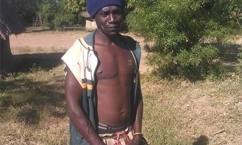 Kenyan fisherman Ben Wandera during an interview (Nation)