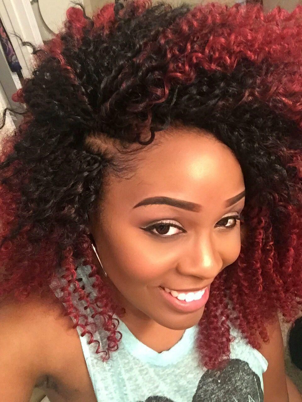 How to rock burgundy hair in 2019 (Pinterest)