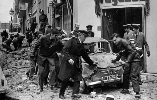 One of Spain's top criminal courts found a 21-year-old guilty of "justifying terrorism" by tweeting jokes about the 1973 murder of prime minister Luis Carrero Blanco (pictured)