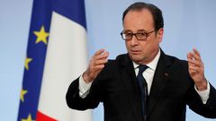 French President Francois Hollande