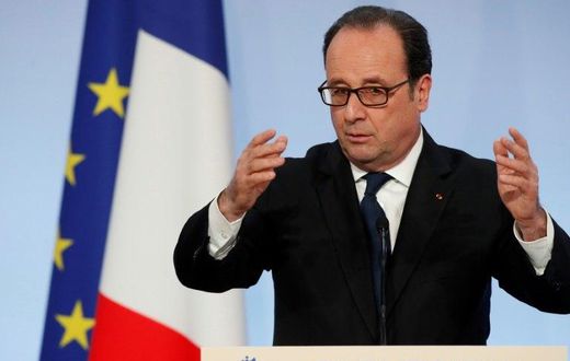 French President Francois Hollande