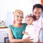 Dj Mo, Size 8 and their baby daughter Ladasha.
