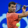 Grigor Dimitrov of Bulgaria, ex-boyfriend of Maria Sharapova, in action at the 2016 China Open