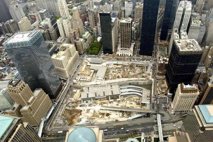 On September 11, 2001, 7 World Trade Center, where American Jason Spindler worked, was destroyed, but he survived -- the building was later rebuilt (L - all glass) but Spindler was killed in a terror attack in Kenya in January 2019