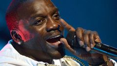 Senegalese-American rapper Akon, pictured in June 2015