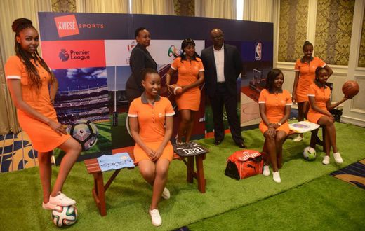 Kwese Sports crew during the Launch
