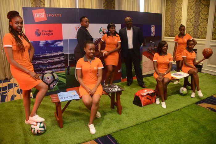 Kwese Sports crew during the Launch