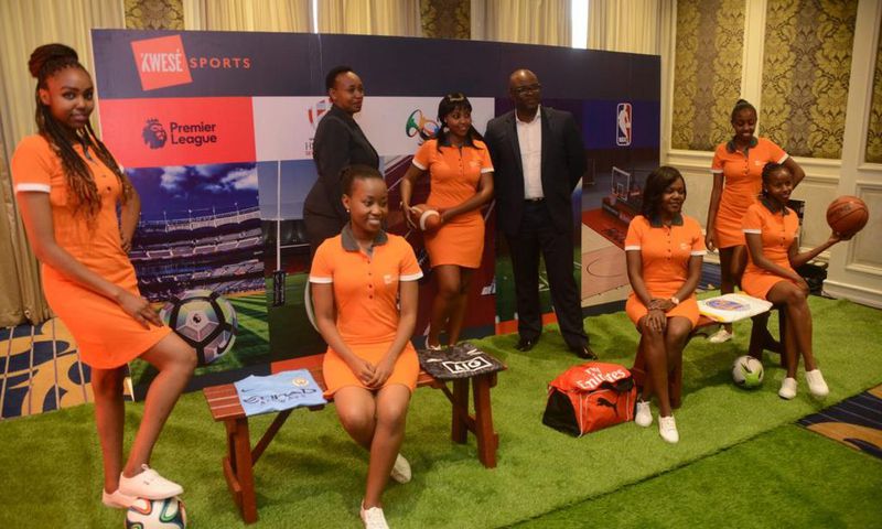 Kwese Sports crew during the Launch