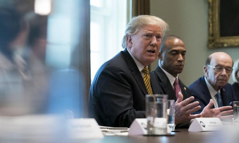 Trump Presses His Argument of a Border Crisis in California Visit