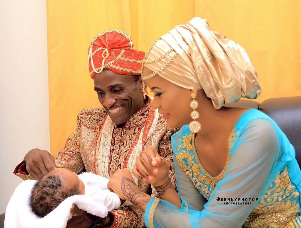 Diamond Platnumz’s father Mzee Abdul with Hamisa Mobetto.
