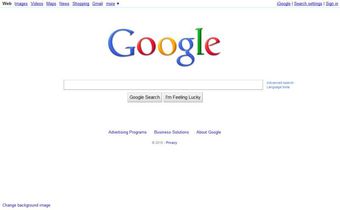 The Google Search Engine.